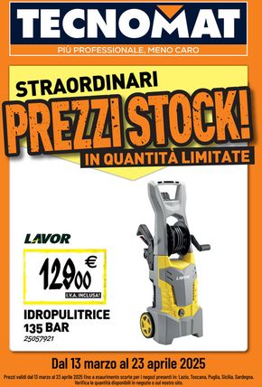 Straordinari prezzi stock!